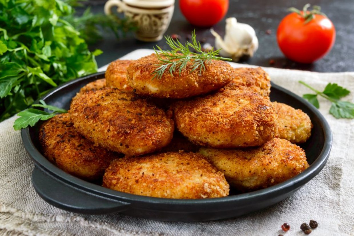 Рыбные котлеты из пикши Рыбные котлеты из пикши