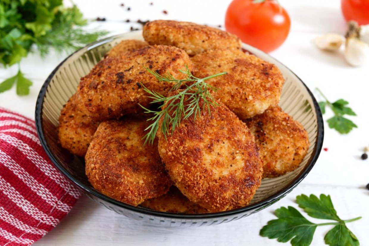 Рыбные котлеты из речной рыбы