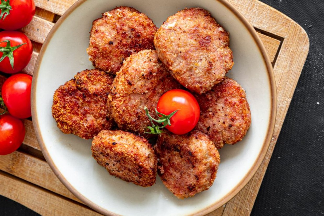 Куриные котлеты в духовке Куриные котлеты в духовке