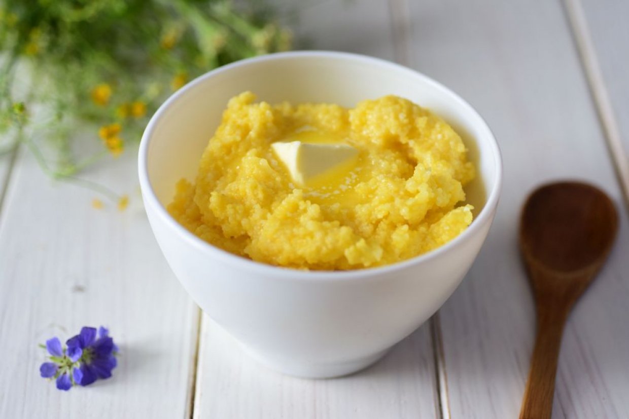 Пшенная каша с яйцом Пшенная каша с яйцом