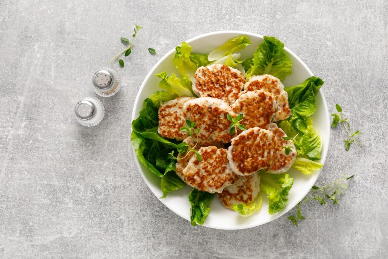 Рубленые котлеты из куриной грудки Рубленые котлеты из куриной грудки