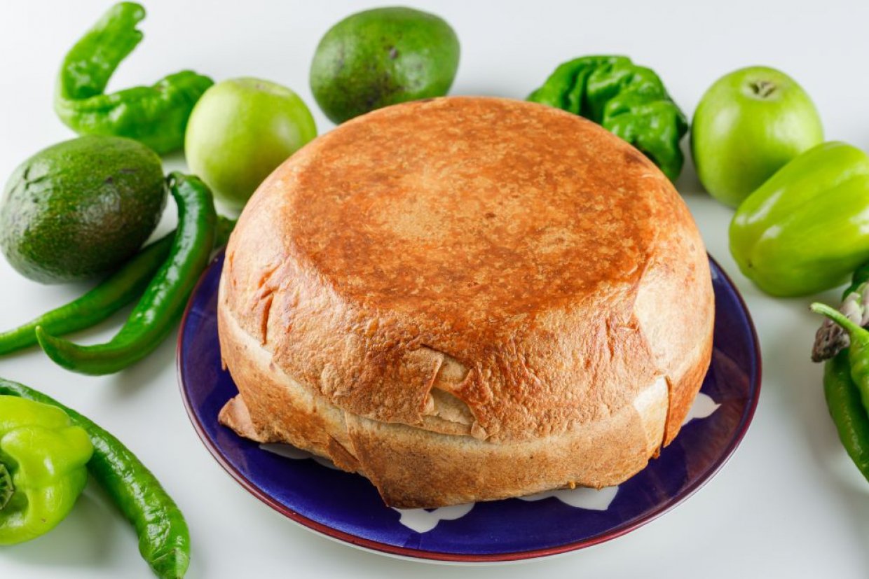 Шах-плов в лаваше с курицей Шах-плов в лаваше с курицей