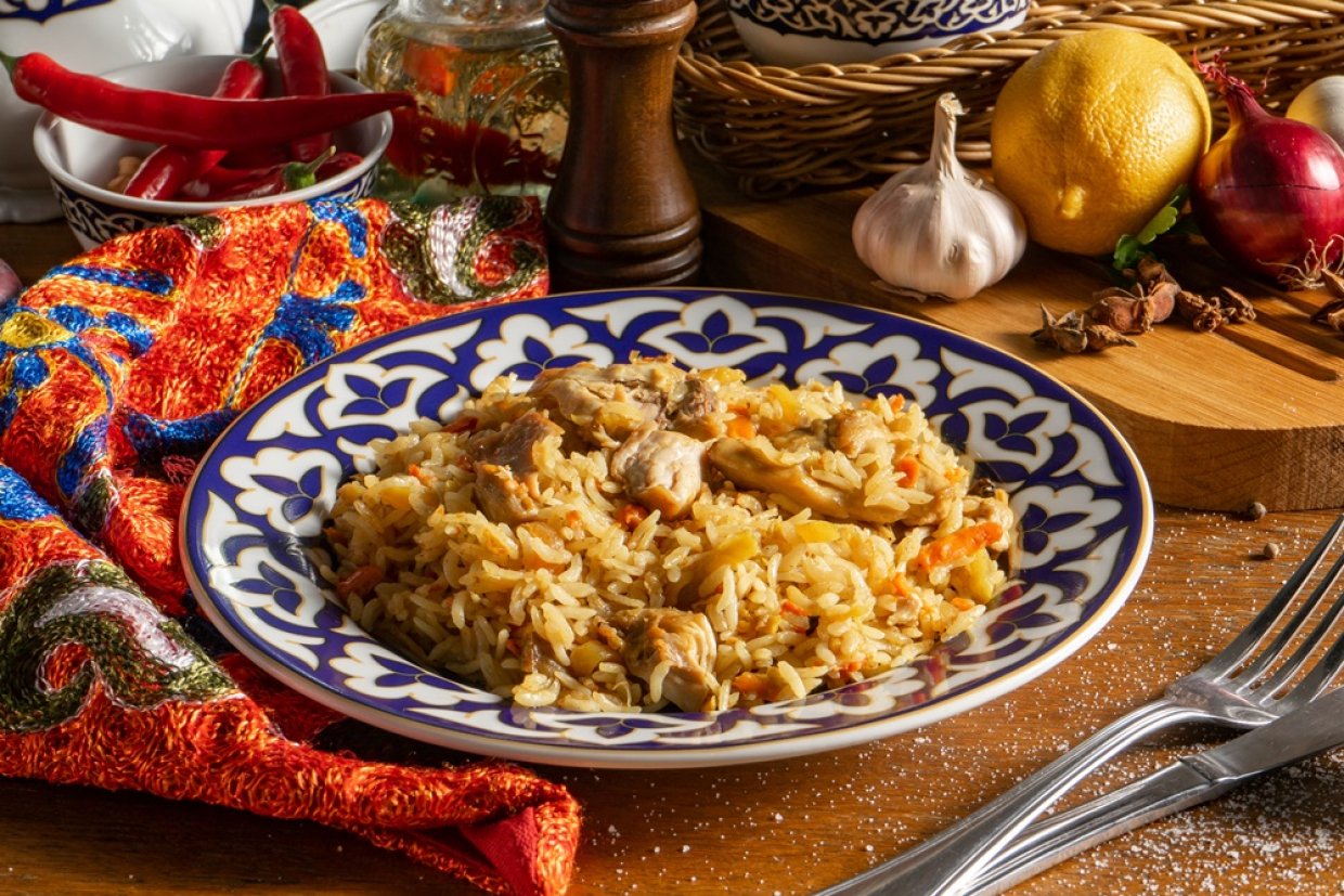 Плов в скороварке с курицей Плов в скороварке с курицей