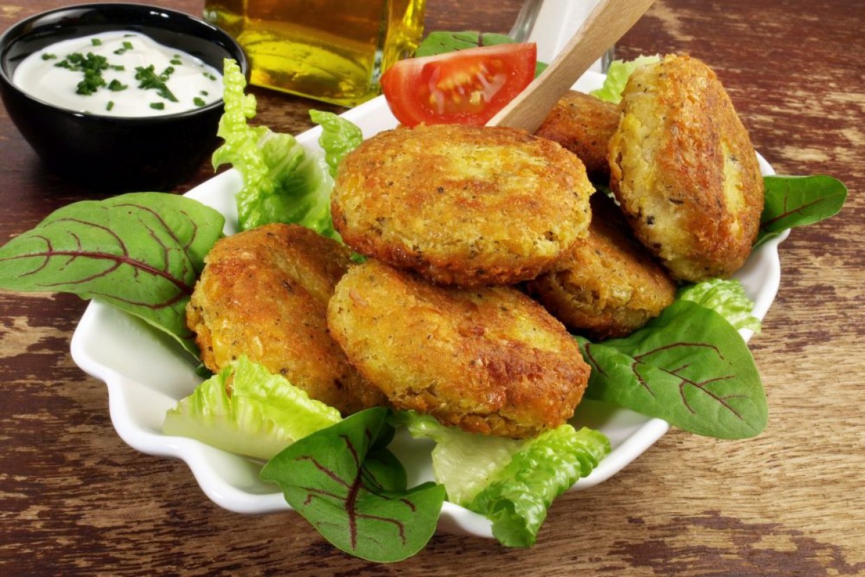 Котлеты с капустой и фаршем Котлеты с капустой и фаршем