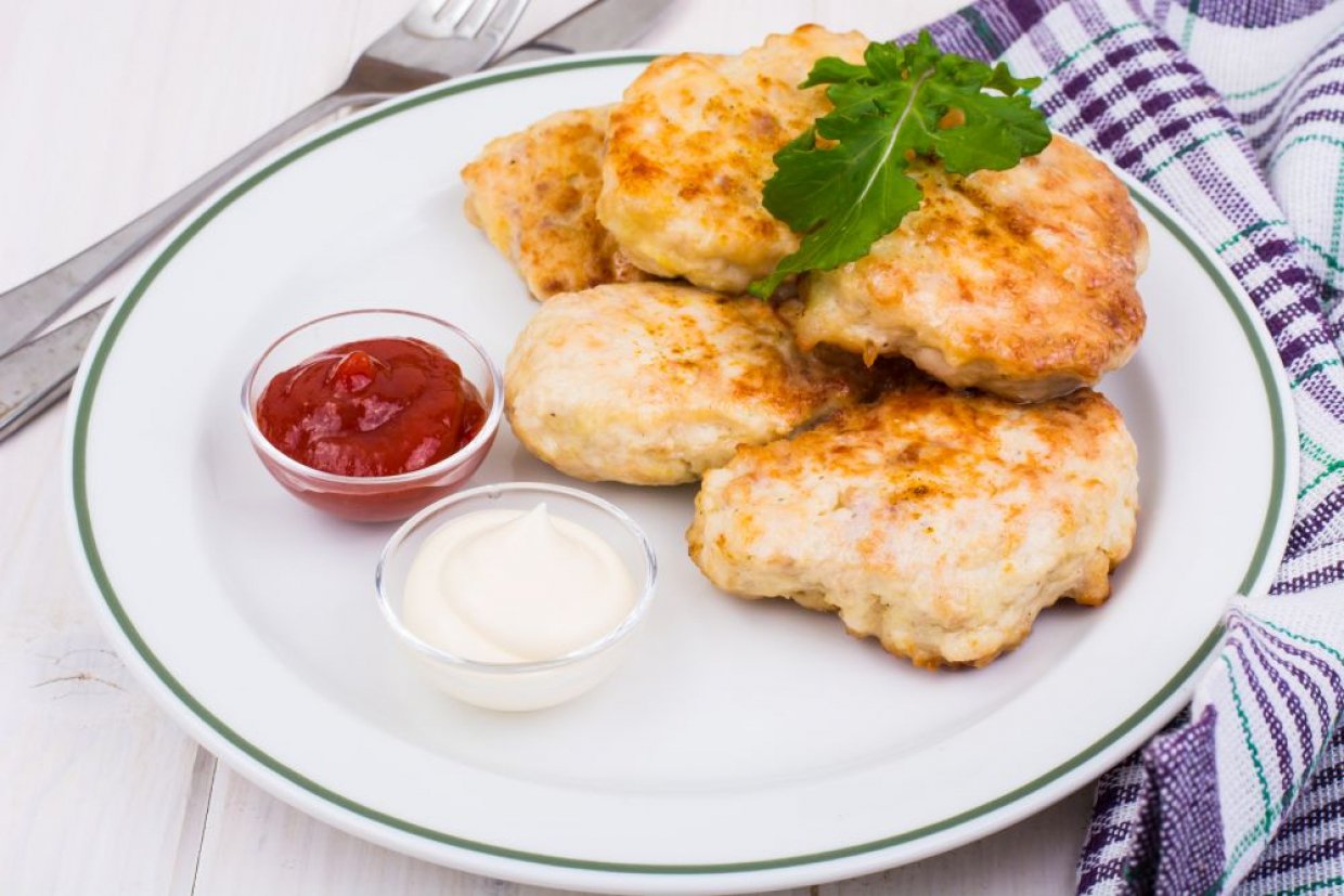 Куриные котлеты по-еврейски Куриные котлеты по-еврейски