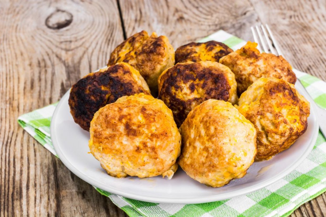 Куриные котлеты с тыквой Куриные котлеты с тыквой