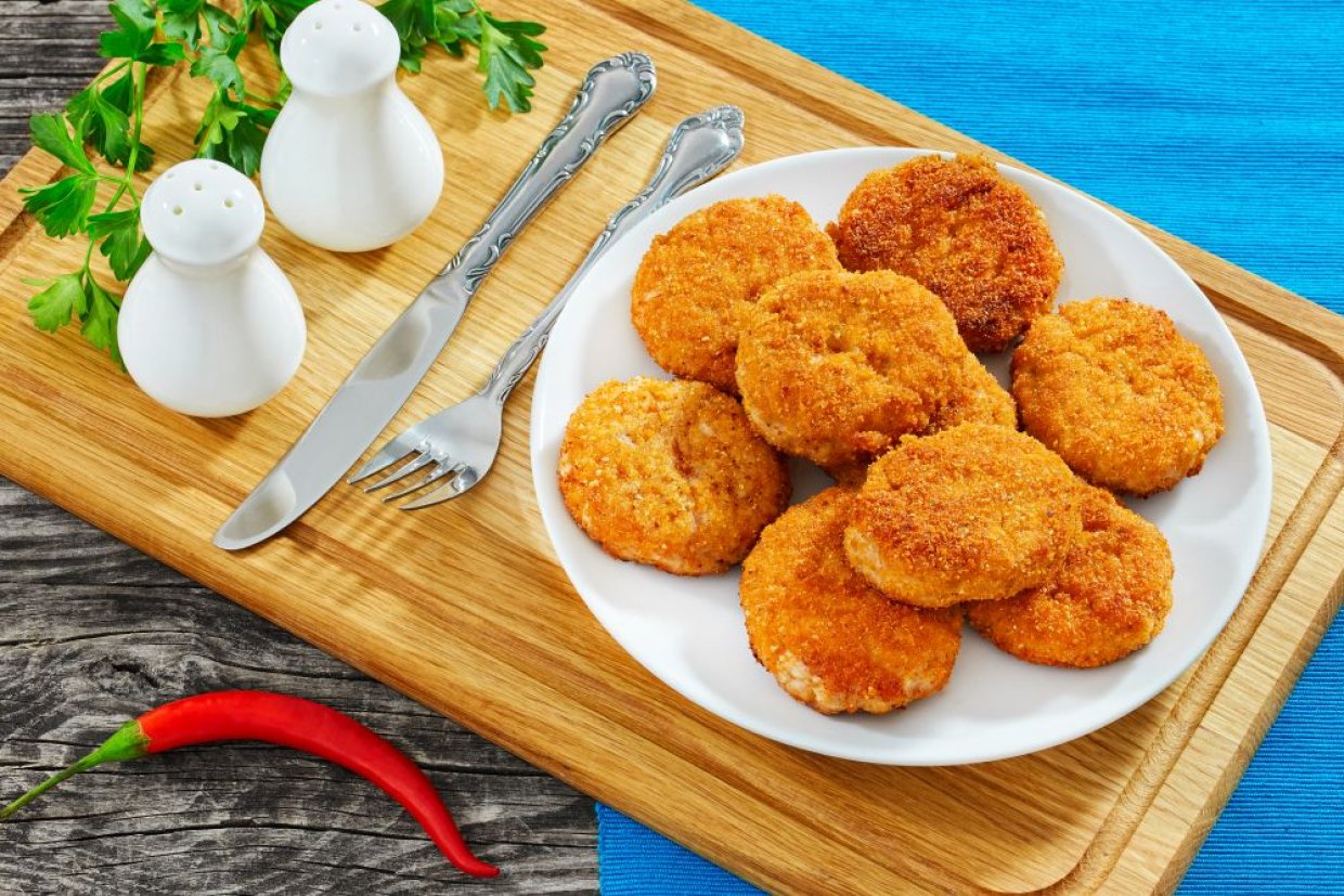 Морковные котлеты с овсянкой Морковные котлеты с овсянкой
