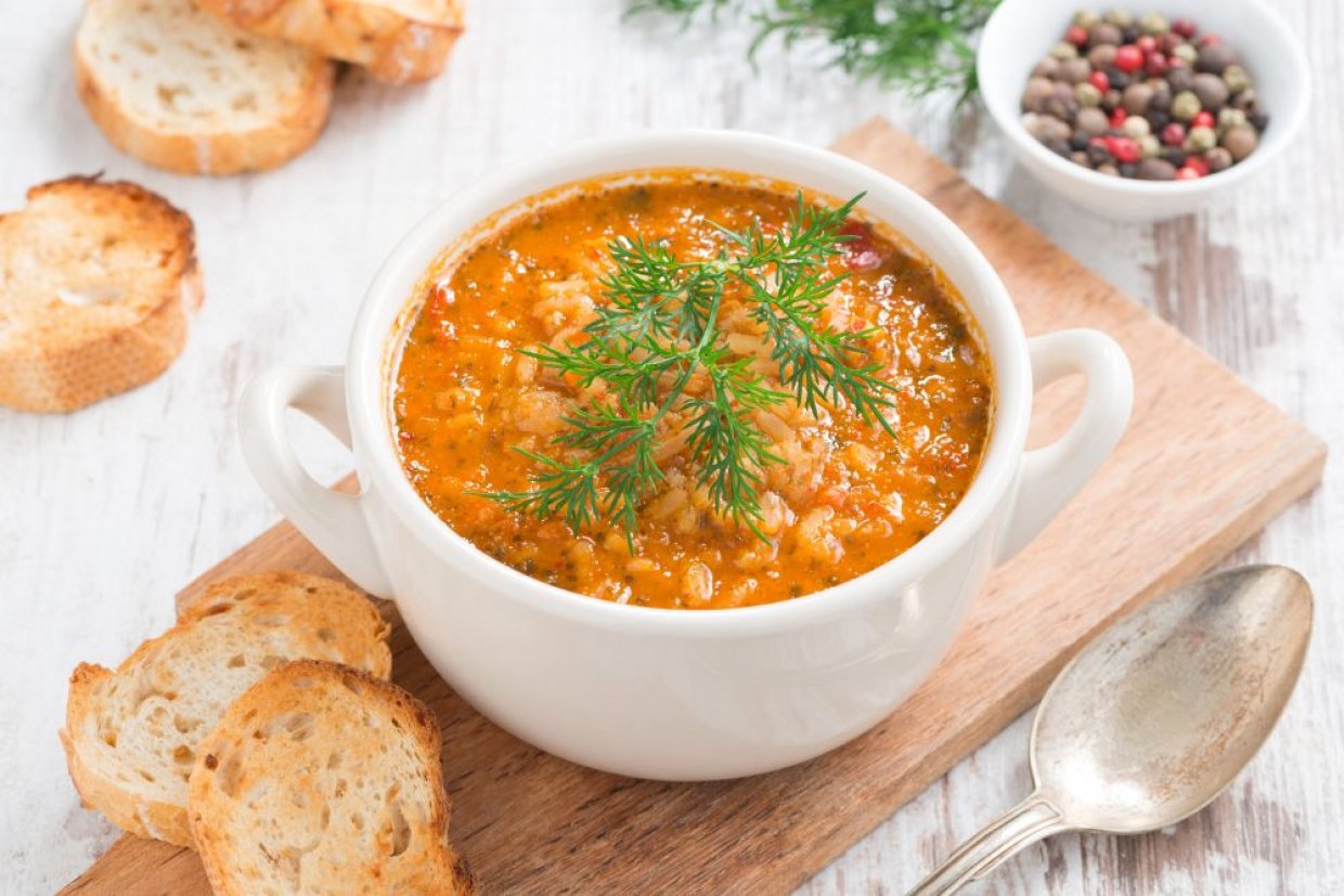Харчо на курином бульоне Харчо на курином бульоне