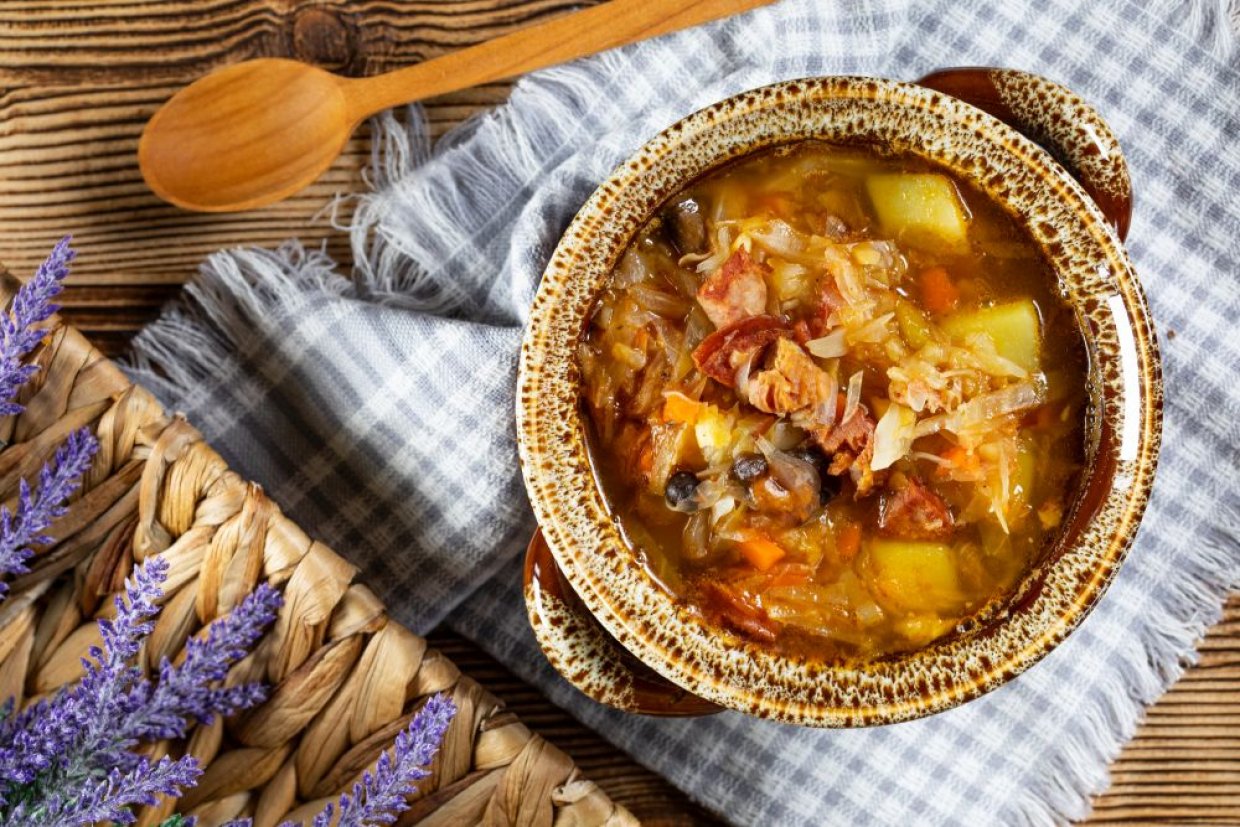 Рыбные щи