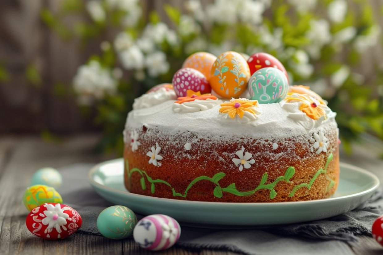 Кулич на Пасху в мультиварке Кулич на Пасху в мультиварке