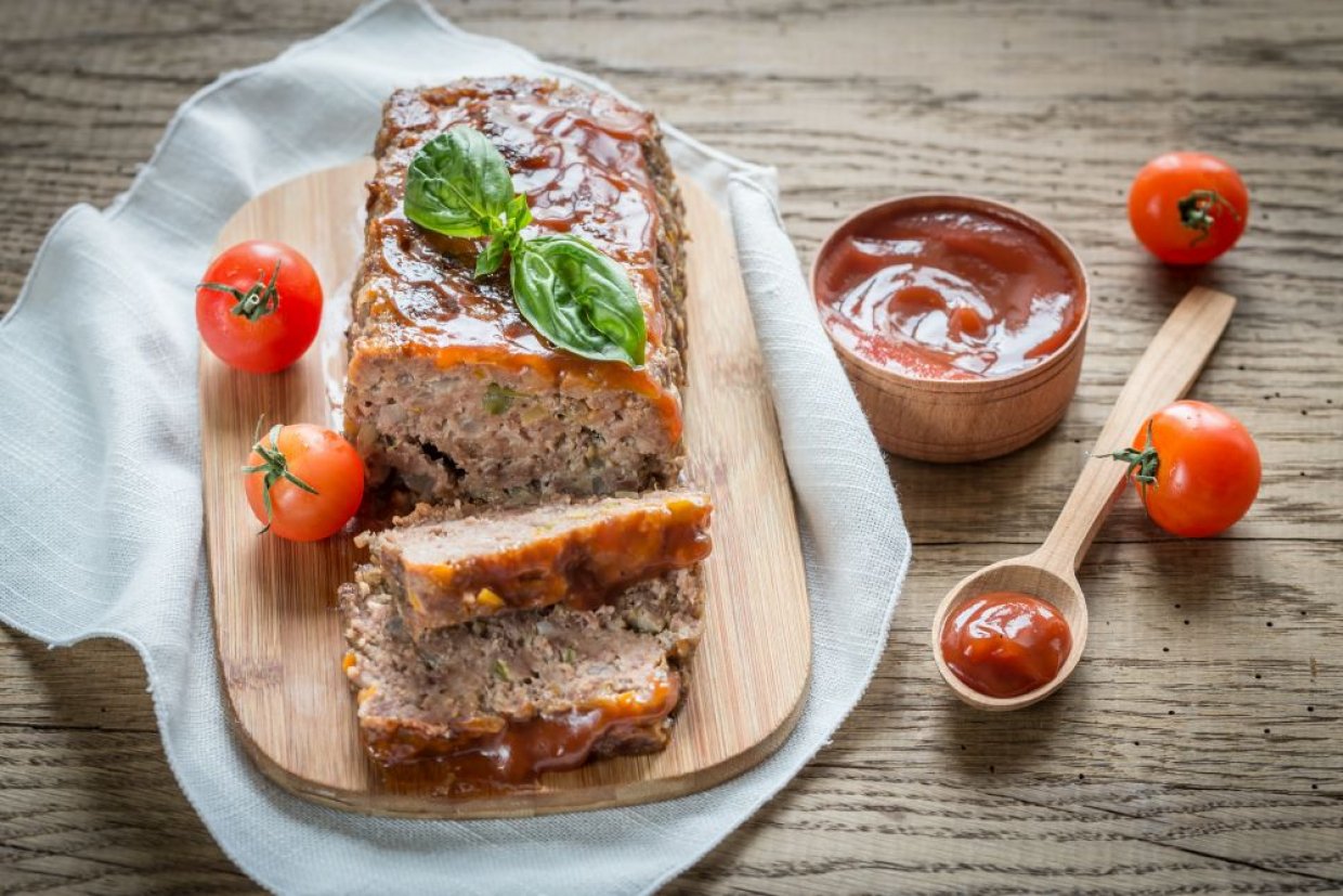 Мясной хлеб из фарша в духовке Мясной хлеб из фарша в духовке