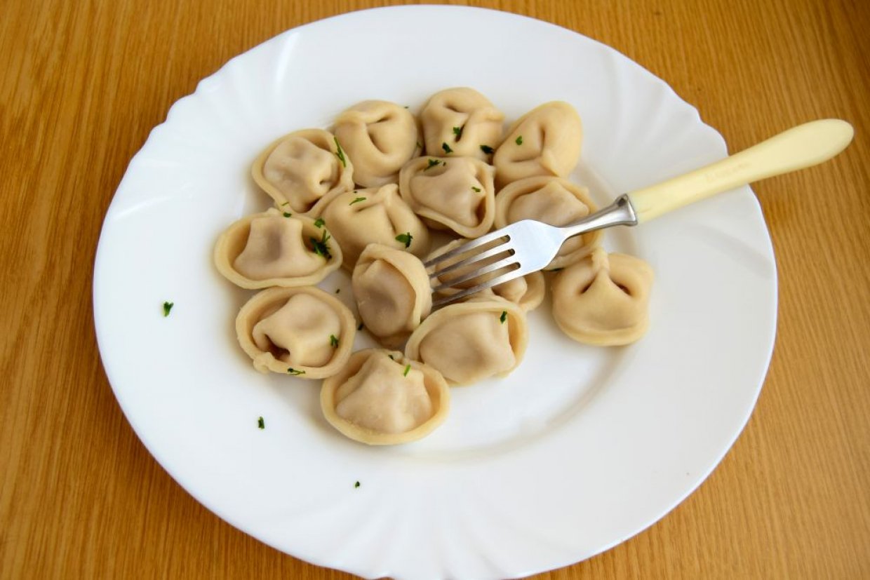 Постные пельмени Постные пельмени