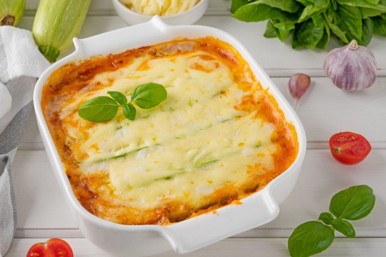 Лазанья из кабачков Лазанья из кабачков