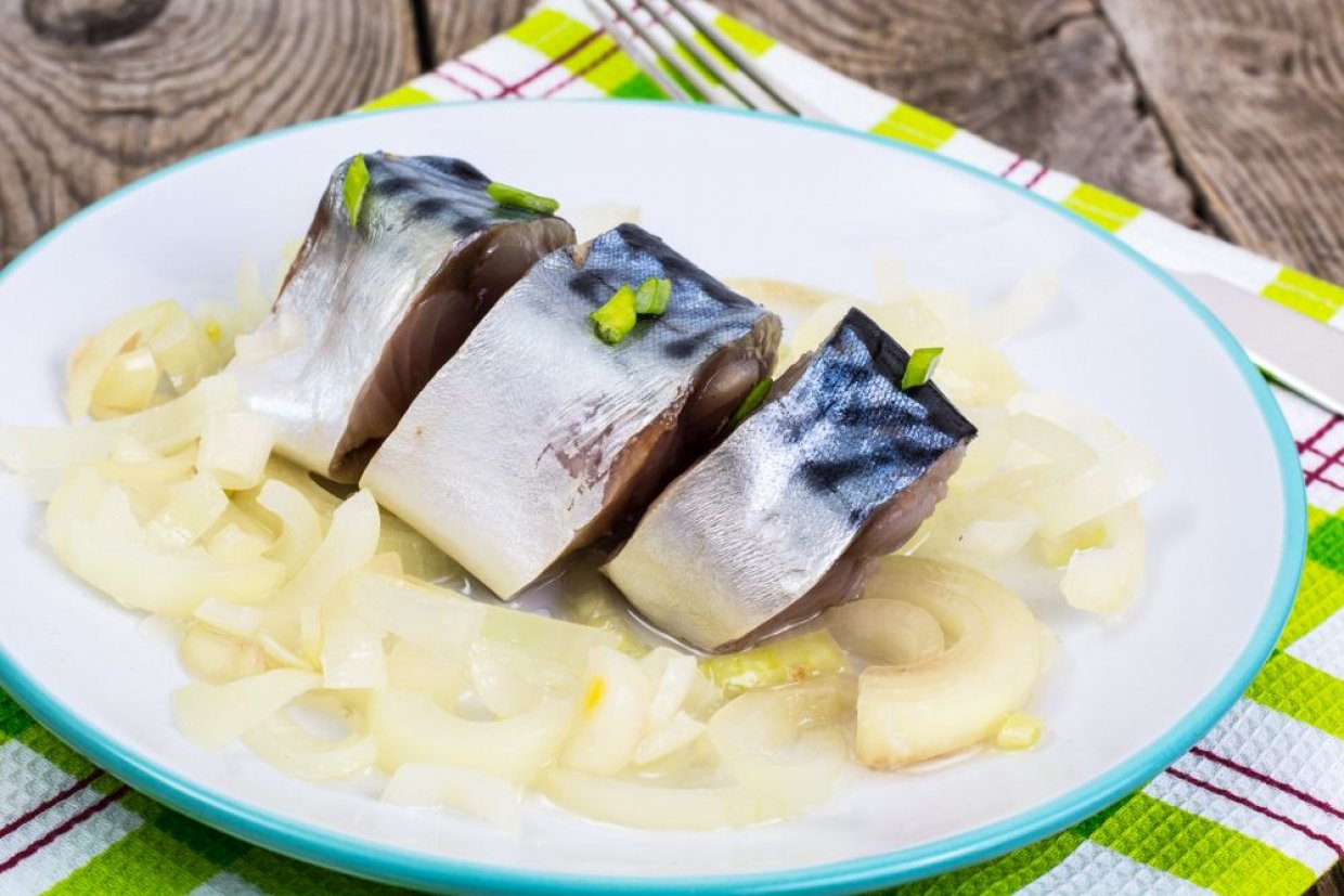 Скумбрия в чайном маринаде Скумбрия в чайном маринаде