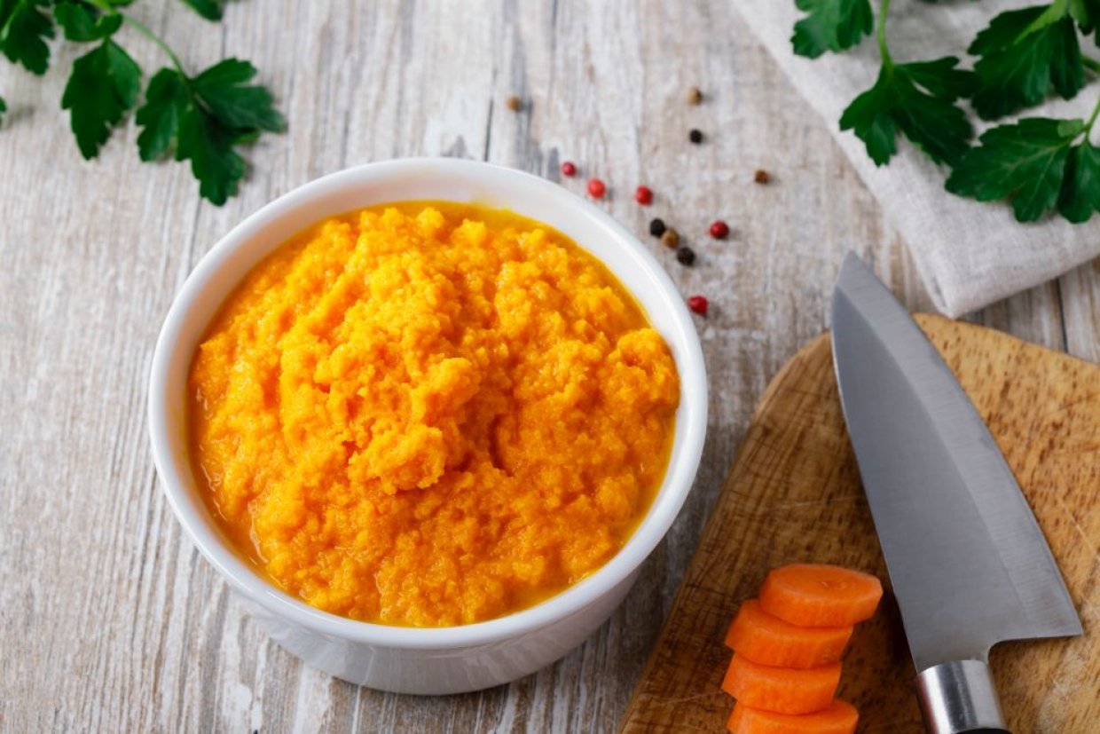 Морковное пюре Морковное пюре