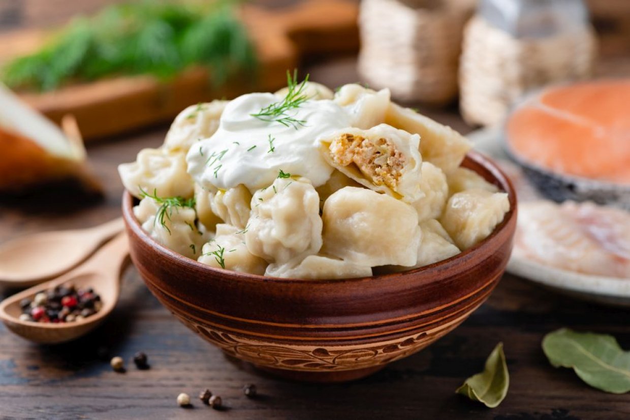 Рыбные пельмени Рыбные пельмени