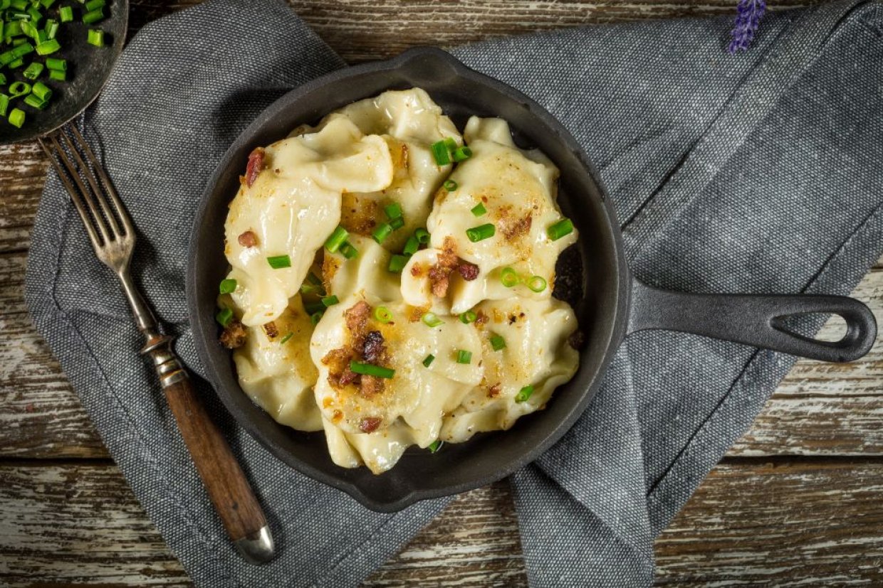 Вареники с мясом Вареники с мясом
