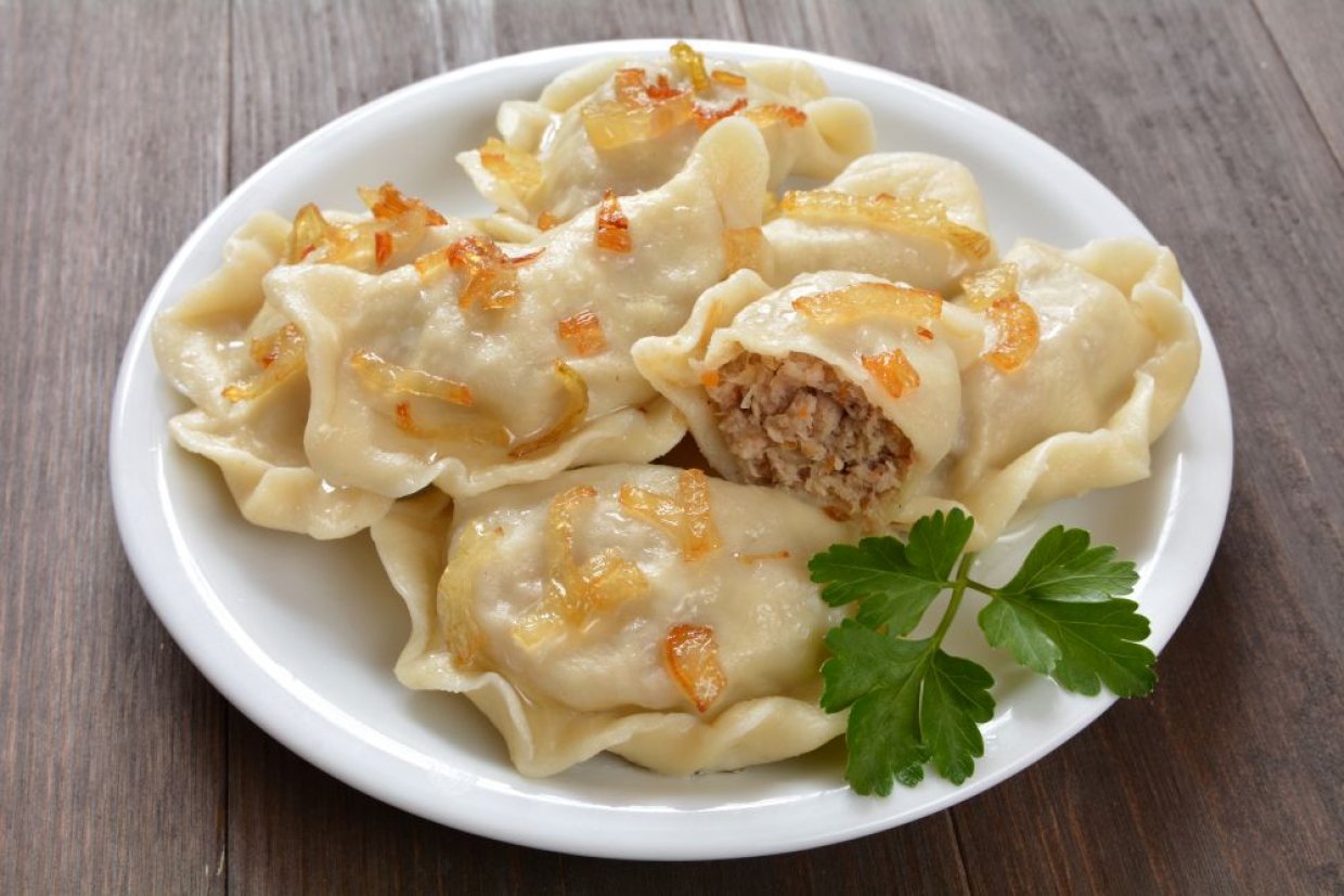 Вареники с ливером Вареники с ливером