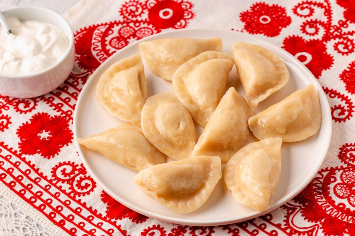 Классические вареники с картошкой Классические вареники с картошкой