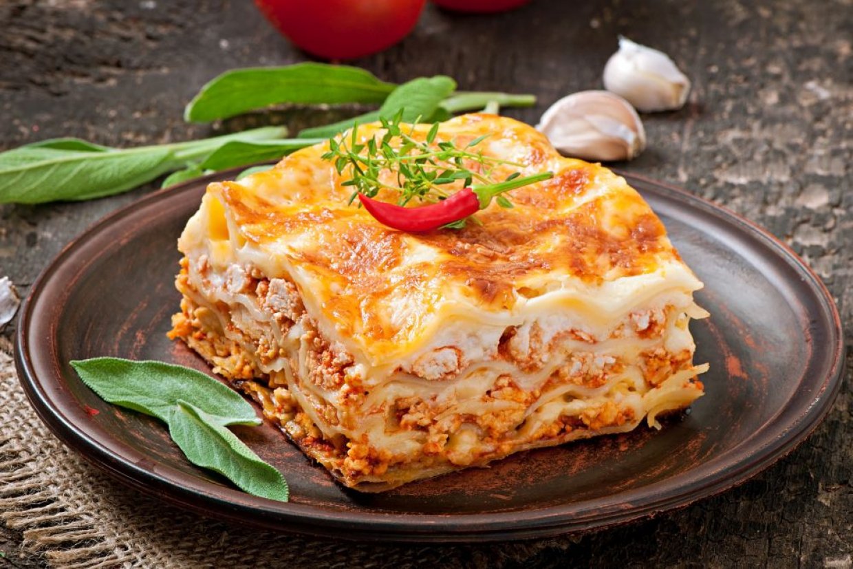 Лазанья с индейкой Лазанья с индейкой