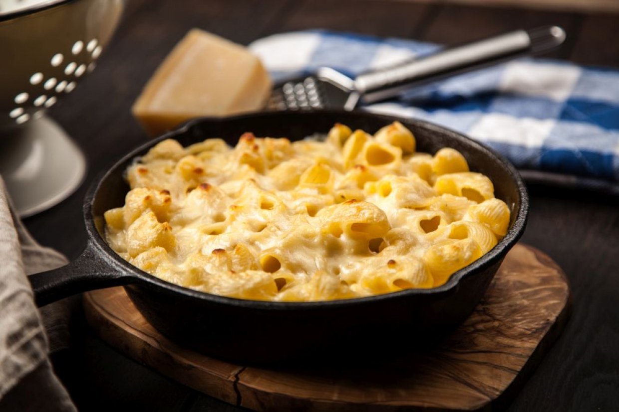 Макароны с сыром в духовке Макароны с сыром в духовке