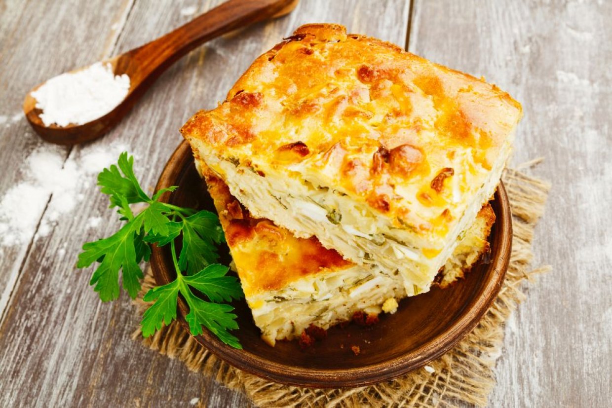 Пирог с капустой и яйцом по-русски в духовке Пирог с капустой и яйцом по-русски в духовке