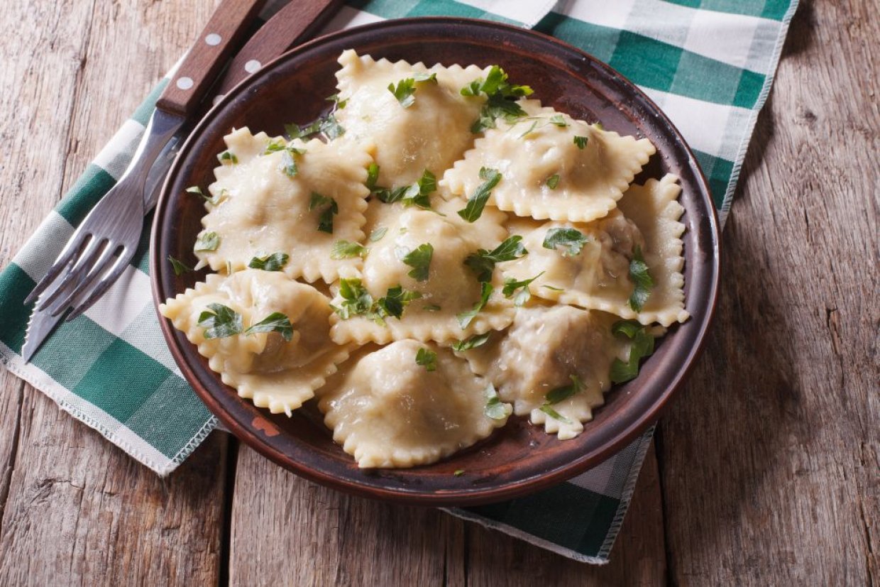 Равиоли с сыром