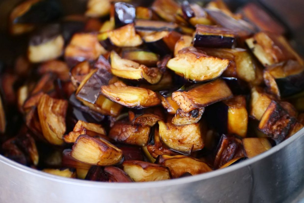 Хрустящие баклажаны в аэрогриле