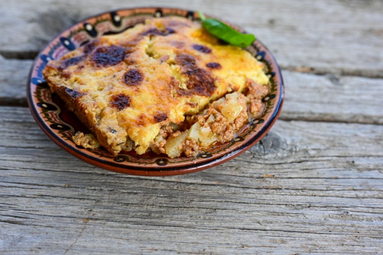 Классическая мусака с кабачками