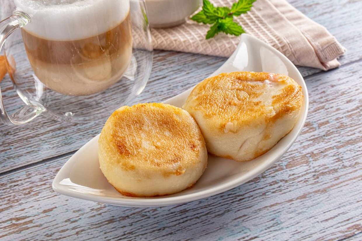 Пышные сырники с рисовой мукой в духовке