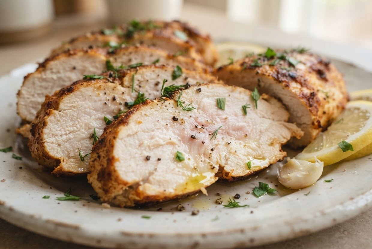 Диетическая курица в аэрогриле